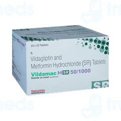 Vildamac M Sr 50/1000 Tablet 10 Vildamac M Sr 50/1000 Tablet 10