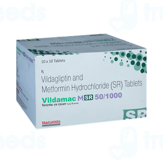Vildamac M Sr 50/1000 Tablet 10