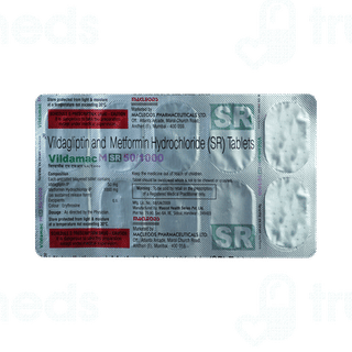 Vildamac M Sr 50/1000 Tablet 10