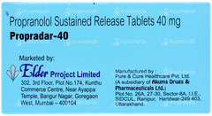 Propradar 40 Tablet 10