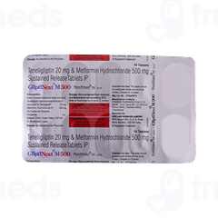 Glipti Next M 500 Tablet 10 Glipti Next M 500 Tablet 10