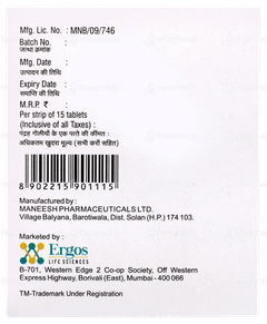 Telefix Mt 50 Tablet 15 Telefix Mt 50 Tablet 15