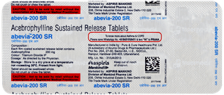 Abevia 200 Sr Tablet 10