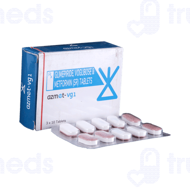 Azmet Vg 1 Tablet 10: Uses, Side Effects, Price & Substitutes