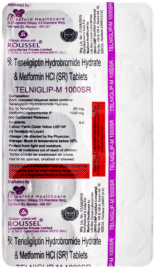 Telniglip M 1000Sr Tablet 10