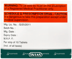 Intaglip M Sr 500 Tablet 10