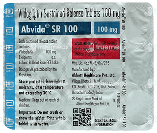 Abvida 100 MG Tablet Sr 15