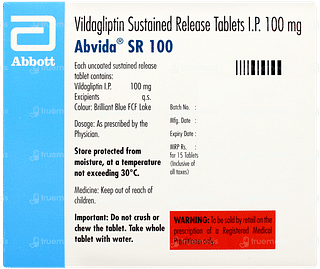 Abvida Sr 100 Tablet 15