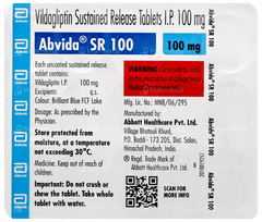Abvida Sr 100 Tablet 15 Abvida Sr 100 Tablet 15