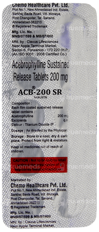 Acb 200 Sr Tablet 10