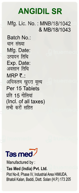 Angidil Sr Tablet 15