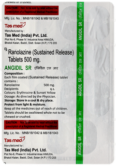 Angidil Sr Tablet 15 Angidil Sr Tablet 15