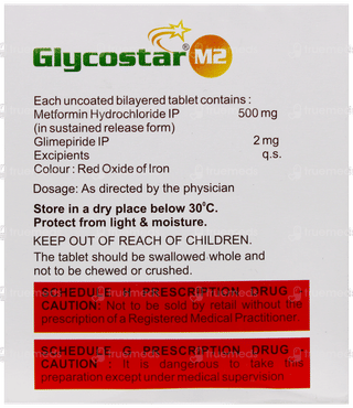 Glycostar M2 Tablet 15