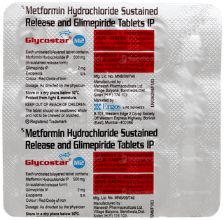 Glycostar M2 Tablet 15