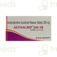 Asthagrip 200 MG Tablet Sr 10 Asthagrip 200 MG Tablet Sr 10