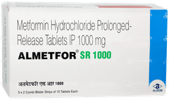 Almetfor Sr 1000 Tablet 15 Almetfor Sr 1000 Tablet 15