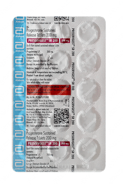 Preservgest Sr 200 Tablet 15