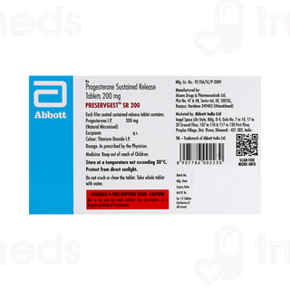 Preservgest Sr 200 Tablet 15