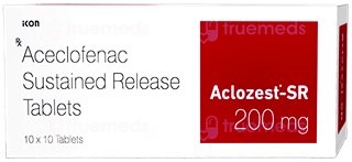 Aclozest 200 Mg Tablet Sr 10