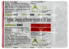 Adibose Gm2 Tablet 10