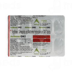 Adibose Gm2 Tablet 10 Adibose Gm2 Tablet 10