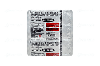 Metbetic Gl Forte 1/1000 MG Tablet Sr 15