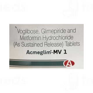 Acmeglim Mv 1 Mg Tablet Sr 10