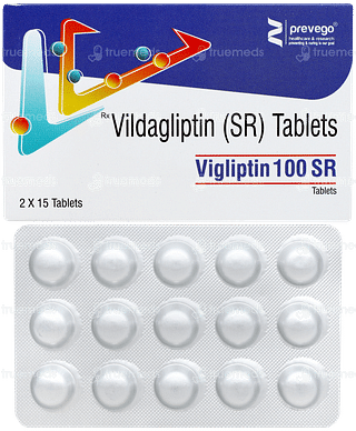 Vigliptin 100 Sr Tablet 15