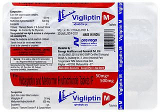 Vigliptin M Tablet 15