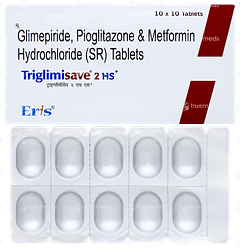 Triglimisave 2 Hs+ Tablet 10