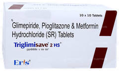 Triglimisave 2 Hs+ Tablet 10 Triglimisave 2 Hs+ Tablet 10