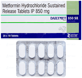 Dailymet 850 Sr Tablet 10