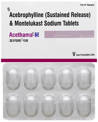 Acethama M 200/10 Mg Tablet Sr 10