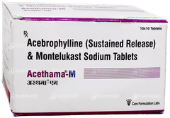 Acethama M 200/10 Mg Tablet Sr 10 Acethama M 200/10 Mg Tablet Sr 10
