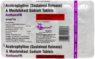 Acethama M 200/10 Mg Tablet Sr 10