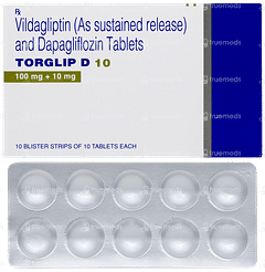 Torglip D 10 Tablet 10