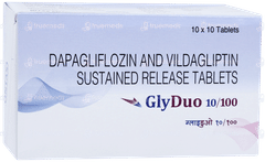 Glyduo 10/100 Tablet 10 Glyduo 10/100 Tablet 10