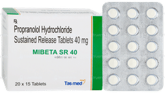 Mibeta Sr 40 Tablet 15 Mibeta Sr 40 Tablet 15