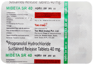 Mibeta Sr 40 Tablet 15