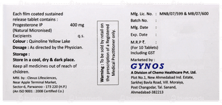 Chemogest 400 Sr Tablet 10