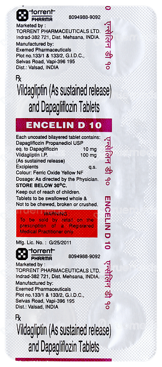 Encelin D 10 Tablet 10