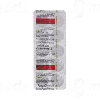 Ciplar Plus 5 Tablet 10