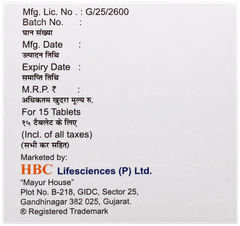 Eliptin M Tablet 15 Eliptin M Tablet 15