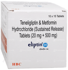 Eliptin M Tablet 15 Eliptin M Tablet 15