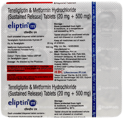 Eliptin M Tablet 15 Eliptin M Tablet 15