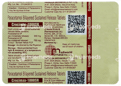 Crocimax 1000sr Tablet 10