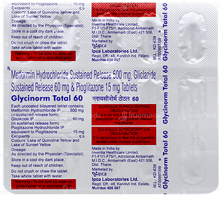 Glycinorm Total 60 Tablet 15