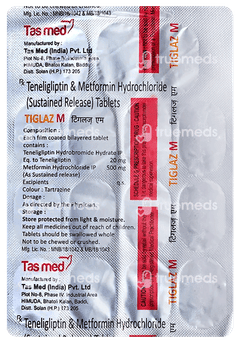 Tiglaz M Tablet 15