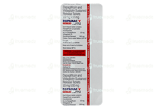 Dapamac V 10/100 MG Tablet Sr 10