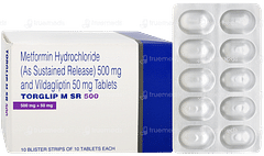 Torglip M Sr 500 Tablet 10